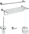 Produktbild: hansgrohe Logis UNIVERSAL Bad-Accessoire Sets, 5-teilig, chrom, 41728000