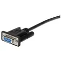 Produktbild: STARTECH 3m Black DB9 Serial Cable M/F Audio, Video, Display & TV Optionen & Zubehör Videoadapter &