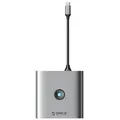 Produktbild: Adapter Hub 6w1 Orico, HDMI 4K + 2x USB-A 3.0, USB-C, 100W PD