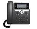 Produktbild: Cisco IP-Telefon 7821 2 Leitungen PoE Schwarz Silber - Wandmontierbar und Freisprecheinrichtung