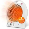 Produktbild: Heizlüfter energiesparend 2000 Watt - Schnellheizer Elektroheizung HEIMWERT - Weiß