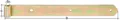 Produktbild: GAH Alberts Ladenband L.800x16x45mm S.5mm D.16mm STA galv.gelb verz.rd - 314309