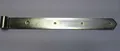 Produktbild: Ladenband 1000 x 45,0 x 5,0 mm Dorn 16 mm  weiss verz. Gehänge Türband Türbesch.