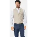 Produktbild: Babista Anzugweste BALDUINO mit eleganter Knopfleiste beige|braun XXL (60)