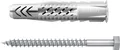 Produktbild: Fischer Universaldübel UX 10 x 60 mm mit Rand & Schraube - 4 Stück