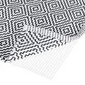Produktbild: Relaxdays Antirutschmatte, rutschfeste Unterlage für Läufer & Teppiche, für Flur, Bad, Wohnzimmer, BxT 100x120 cm, creme
