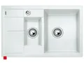 Produktbild: Blanco Metra 6 S Compact Weiß Auflage Granit-Spüle Küchenspüle Einbaubecken