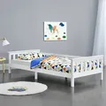 Produktbild: Kinderbett Nuuk 90x200 cm Weiß [en.casa]