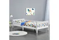 Produktbild: en.casa Kinderbett, »Nuuk« mit Stauraum 90x200 cm Kiefernholz Weiß