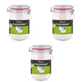 Produktbild: mituso Bio Kokosöl desodoriert 3 Liter | Geschmacksneutral - Ideal zum Braten, Backen, Frittieren | vegan, ohne Zusätze - Vielseitig für Haut & Haar | im Drahtbügelglas