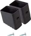 Produktbild: Krause® MONTO Fußkappe (Paar) schwarz 33x20 mm, für MONTO und CORDA Stufen-StehLeitern