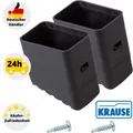 Produktbild: Fußkappe 33 x 20 mm 2 Stk. Krause 211415 für KlappTritte Stufen-Stehleitern