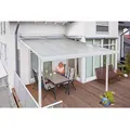 Produktbild: Gutta Terrassenüberdachung Bausatz Weiß 306 cm x 406 cm