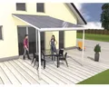 Produktbild: Terrassenüberdachung gutta Bausatz Doppelstegplatten transparent 306 x 406 cm we