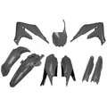 Produktbild: Verkleidungskit UFO PLAST 9-teilig Verkleidungssatz dunkelgrau / schwarz