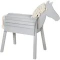 Produktbild: Roba Spielpferd, Grau, Holz, 110x48 cm, unisex, Outdoor Spielzeug