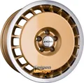Produktbild: 4 Alufelgen RONAL R50 AERO Racing Gold Hornpoliert 8x18 ET50 5x120 18 Zoll