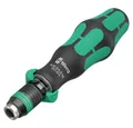 Produktbild: Wera Bit-Schraubendreher Bits-Handhalter mit Ratschenfunktion, 1/4″ 05051493001, Mehrkomponentengriff