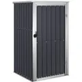 Produktbild: vidaXL Gerätehaus Anthrazit 88x89x161 cm Verzinkter Stahl 1119935