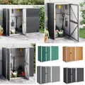 Produktbild: Geräteschuppen Gerätehaus Gartenschuppen Verzinkter Stahl Garten Schuppen