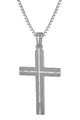 Produktbild: trendor Kette mit Anhänger Herren-mit Kreuz-Anhänger 925 Silber