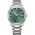 Produktbild: Citizen BM7620-83Y Eco-Drive Solar Herren-Uhr Stahl/Moosgrün - Grün