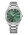 Produktbild: Citizen BM7620-83Y Eco Drive Herrenuhr Grün 100m wasserdicht Ø40mm