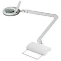 Produktbild: Lumeno LED Lupenleuchte 721X-MKIII, inkl. Tischstativ, 5 Dioptrien, grau