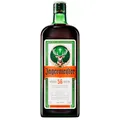 Produktbild: Jägermeister – 1 x 1,75l Premium Kräuterlikör 35% Vol. - Integrierte Ausschankhilfe für den perfekten Shot – 56 erlesene Kräuter – Im Eichenfass gelagert – Das Original aus Wolfenbüttel