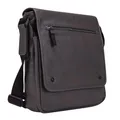Produktbild: Leonhard Heyden Umhängetasche Laptoptasche mit Laptopfach Cult Messenger Bag M Grey grau