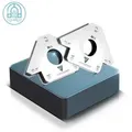 Produktbild: STAHLWERK Magnet-Schweißwinkel 45° x 90° x 135°, 34 kg / 75 lbs 2er Set