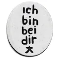 Produktbild: paletti Talisman Engel-Münze | Text ‘ich Bin bei dir’ versilbert