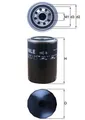 Produktbild: MAHLE Filter Arbeitshydraulik HC 6 Anschraubfilter 93,4mm 1