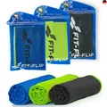Produktbild: Fit-Flip Kühlhandtuch 3er Set - Cooling Towel und mikrofaser Kühltuch - k