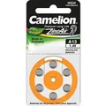 Produktbild: Camelion A13 - Einwegbatterie - Zink-Luft - 1,4 V - 6 Stück(e) - Silber - 48 mm (6 Stk., A13, 280 mAh) (A13-BP6)