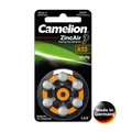 Produktbild: Camelion Hörgerätebatterie 6 Stück (1 Blister) Typ 13 Zinc Air P13 PR48 ZL2 Batterie für Hörgerät, Hörverstärker, Hörhilfe A13 Orange
