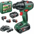 Produktbild: Advanced Impact 18 Bohrschrauber + 3 Spannfutter + 2 2,5 Ah Akkus + Ladegerät - 06039b510b - Bosch