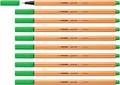 Produktbild: STABILO - Fineliner - point 88-10er Pack - hellgrün