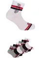 Produktbild: Fila Kurzsocken JUNIOR BOY QUARTER SOCKS (6-Paar) sportliches Design mit dynamischen Streifen