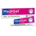Produktbild: MediGel 20 g zur Wundheilung - bei akuten Wunden - reduziert die Narbenbildung - ohne Klebegefühl - Hydroaktives Lipogel mit Zink & Eisen