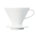 Produktbild: Hario VDC-01W V60 Kaffeefilterhalter, Porzellan, 1/1-2 Tassen, weiß