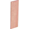 Produktbild: Verglasungsklötze Holz Esche lackiert | Holzklotz 80x24x2 mm | 100 Stück Glaserklötze rot