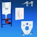 Produktbild: Grohe RAPID SL WC-Vorwandelement Betätigung Skate Air Bausatz Schallschutz