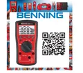 Produktbild: BENNING Multimeter MM 2-2 0,1 mV-1000 V AC/0,1 mV-1000 V DC True RMS # 044692