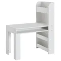 Produktbild: WOHNLING Kinderschreibtisch weiß rechteckig, Freiform weiß 90,0 x 50,0 cm