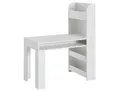 Produktbild: Kinder Schreibtisch mit Regal 50 x 110 cm weiß