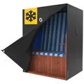 Produktbild: VERDOBA Strandkorb-Schutzhülle Strandkorb Schutzhülle wasserdicht 600D Oxford Strandkorbabdeckung 100 x 135 x 160 cm