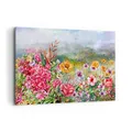Produktbild: ARTTOR Wandbilder Dekoration Wohnzimmer blume sommer natur Bilder auf Leinwand 120x80cm Leinwandbild Schlafzimmer Küche Deko Wand Kunstdruck Art Groß XXL Wanddeko Bild Wall Decor Canvas AA120x80-3843