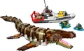 Produktbild: LEGO® Jurassic World 76974 Mosasaurier: Die Bootmission Spielbausteine, (Set, 858 St., Set)