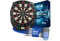 Produktbild: DartPro Dartscheibe elektronisch - für Profis -, (Elektrisches Dartboard mit 6 Pfeilen), 21 Spiele, 65 Varianten - LCD-Display - Batterie- & Netzbetrieb